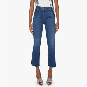 Mother The Hustler Ankle Fray jeans Home Movies 28